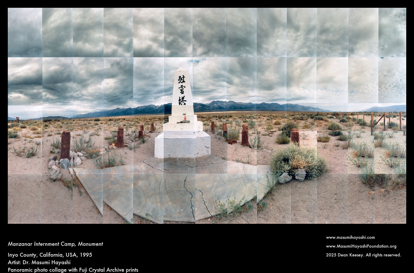 Manzanar Internment Camp, Monument