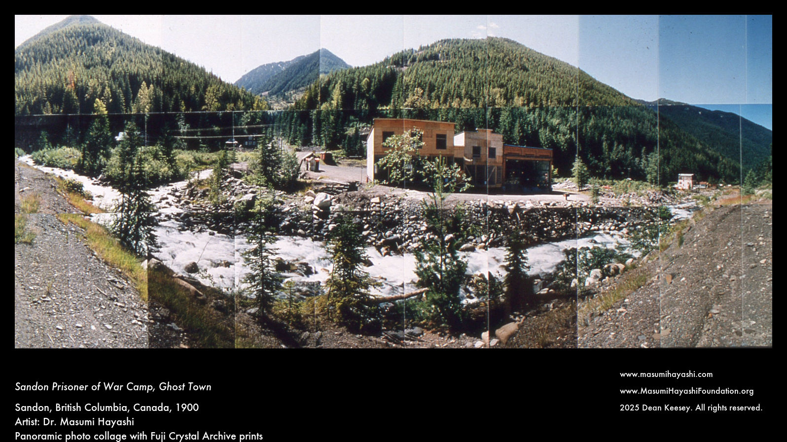 Sandon Prisoner of War Camp, Ghost Town