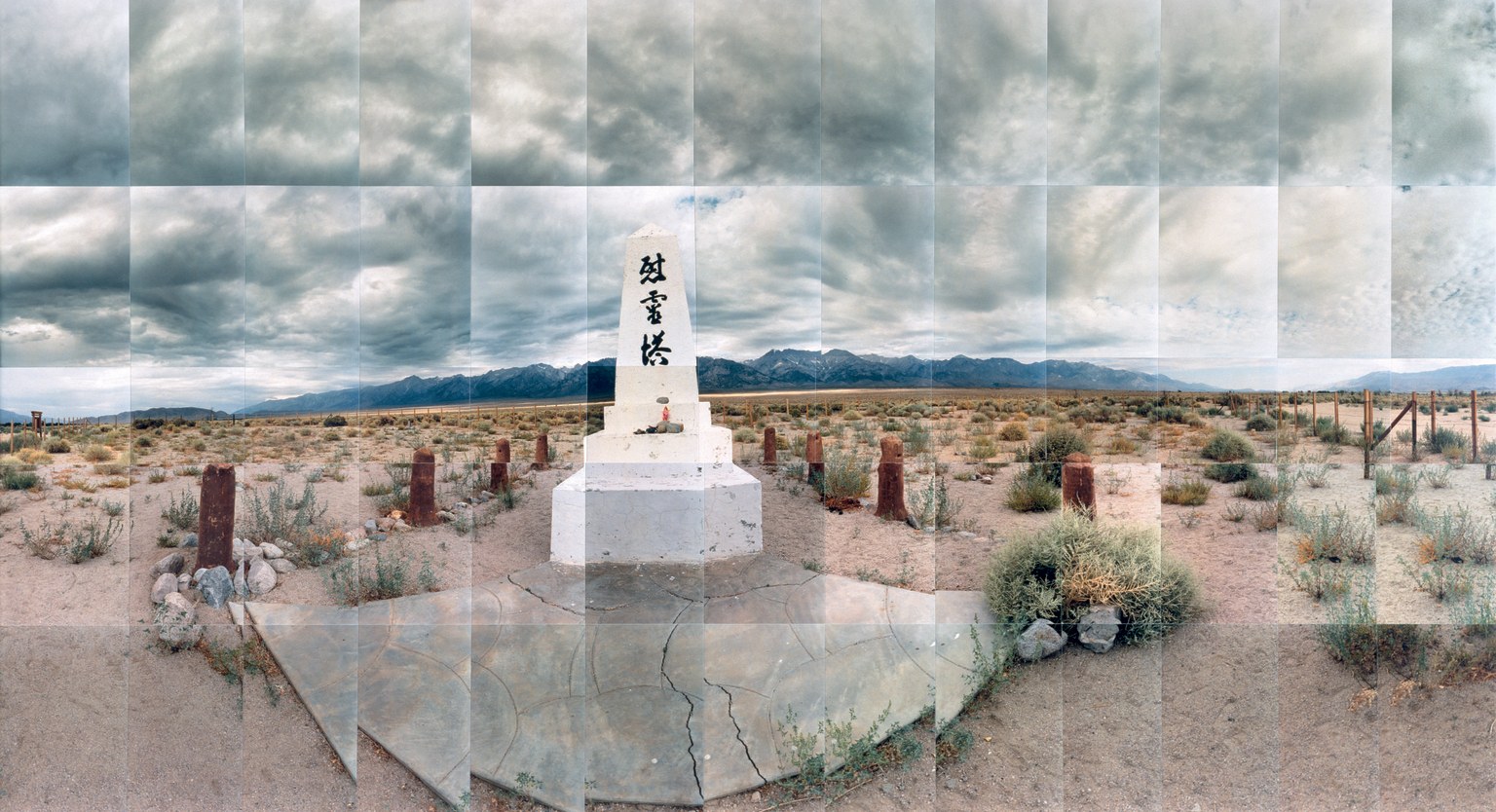 Manzanar Concentration Camp, Monument by Dr. Masumi Hayashi