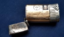 Item #62716 1915 Blatz Beer Match Safe