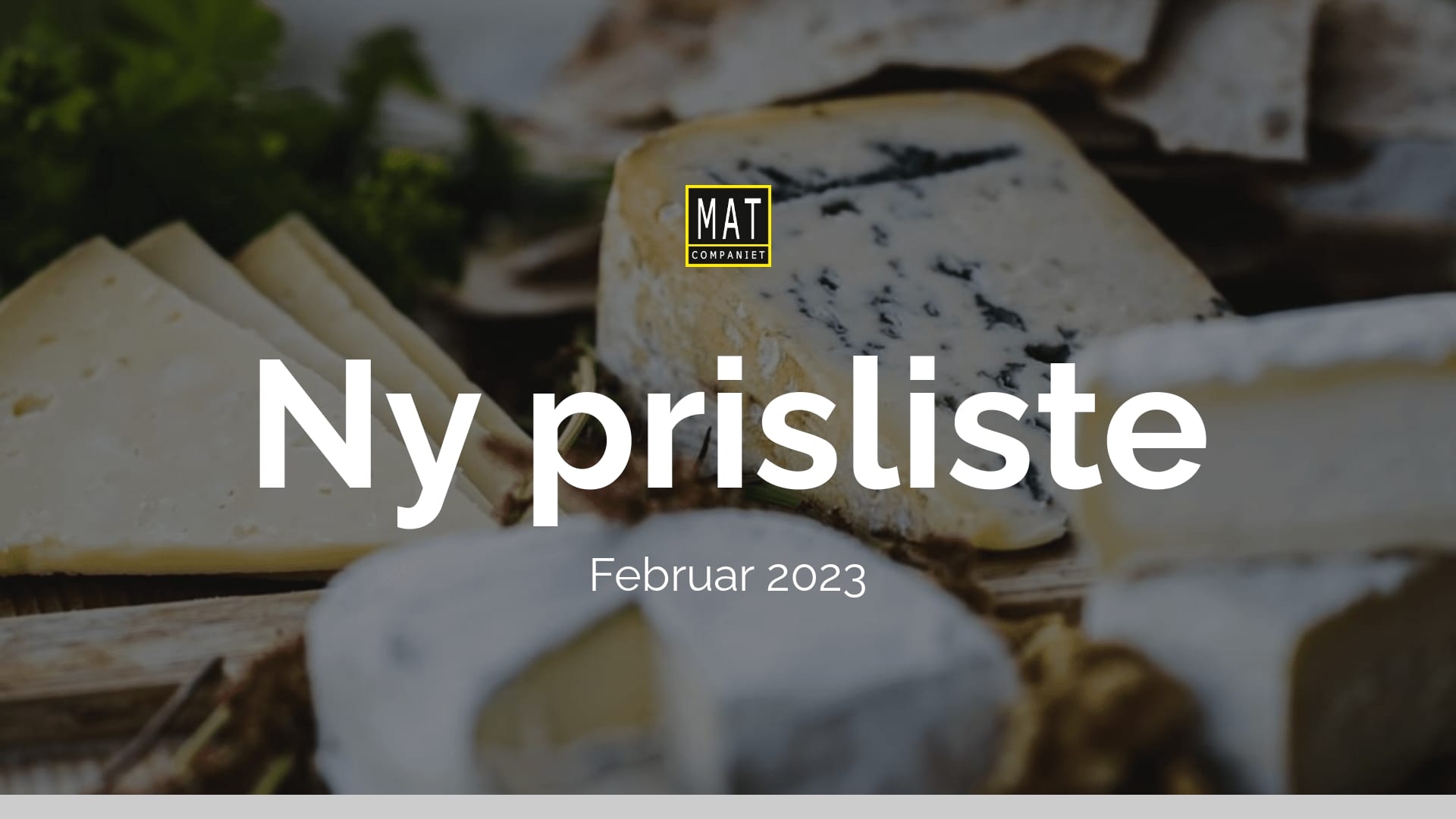 Ny Prisliste Februar