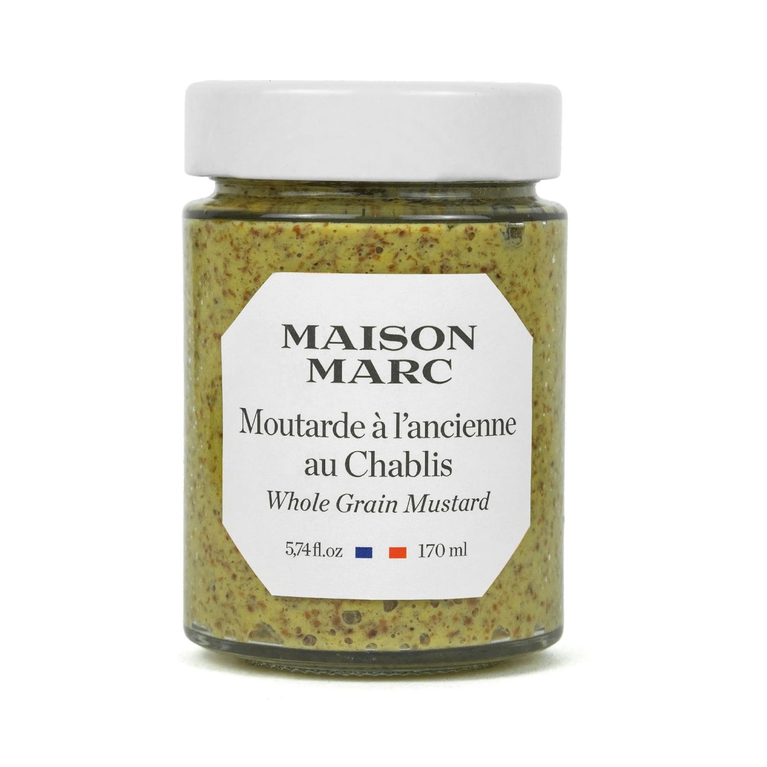 Chablis sennep grov 170g, Maison Marc