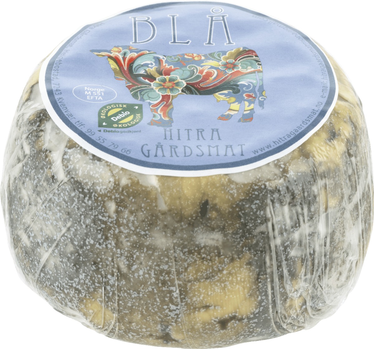 Hitra Blå 250g økologisk, Hitra Gårdsmat