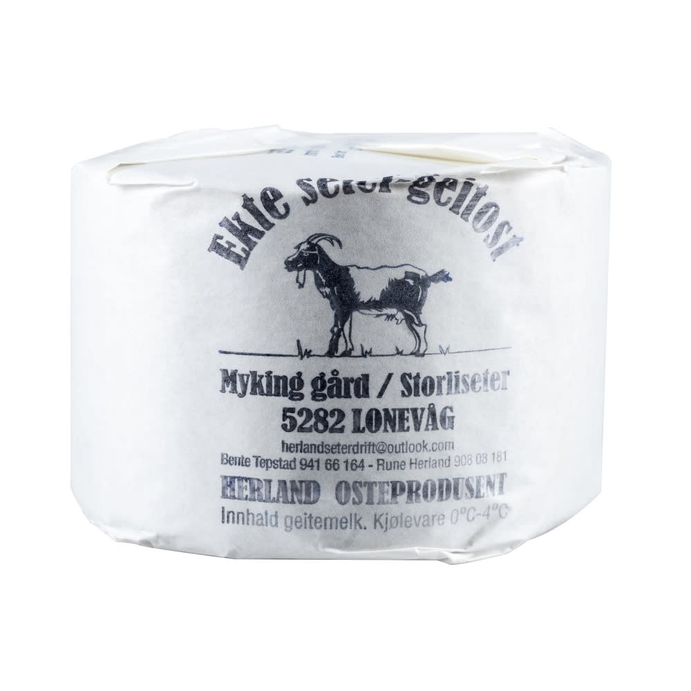 Ekte seter-geitost (Brunost fra Storliseter)