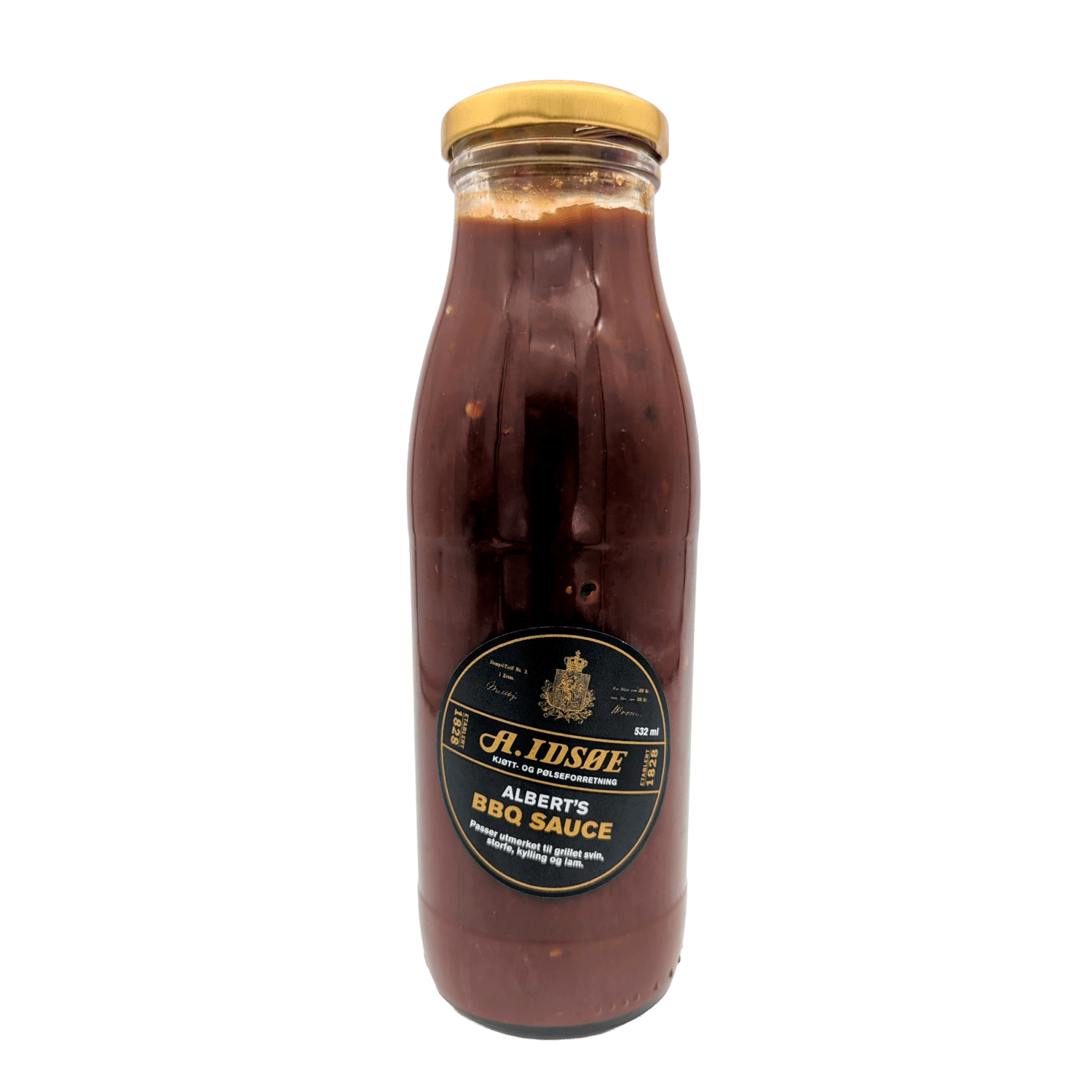 BBQ Saus 530ml, Idsøe