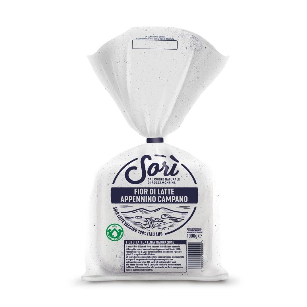 Mozzarella Fior di Latte Lenta Maturazione by Franco Pepe 1kg, Sori