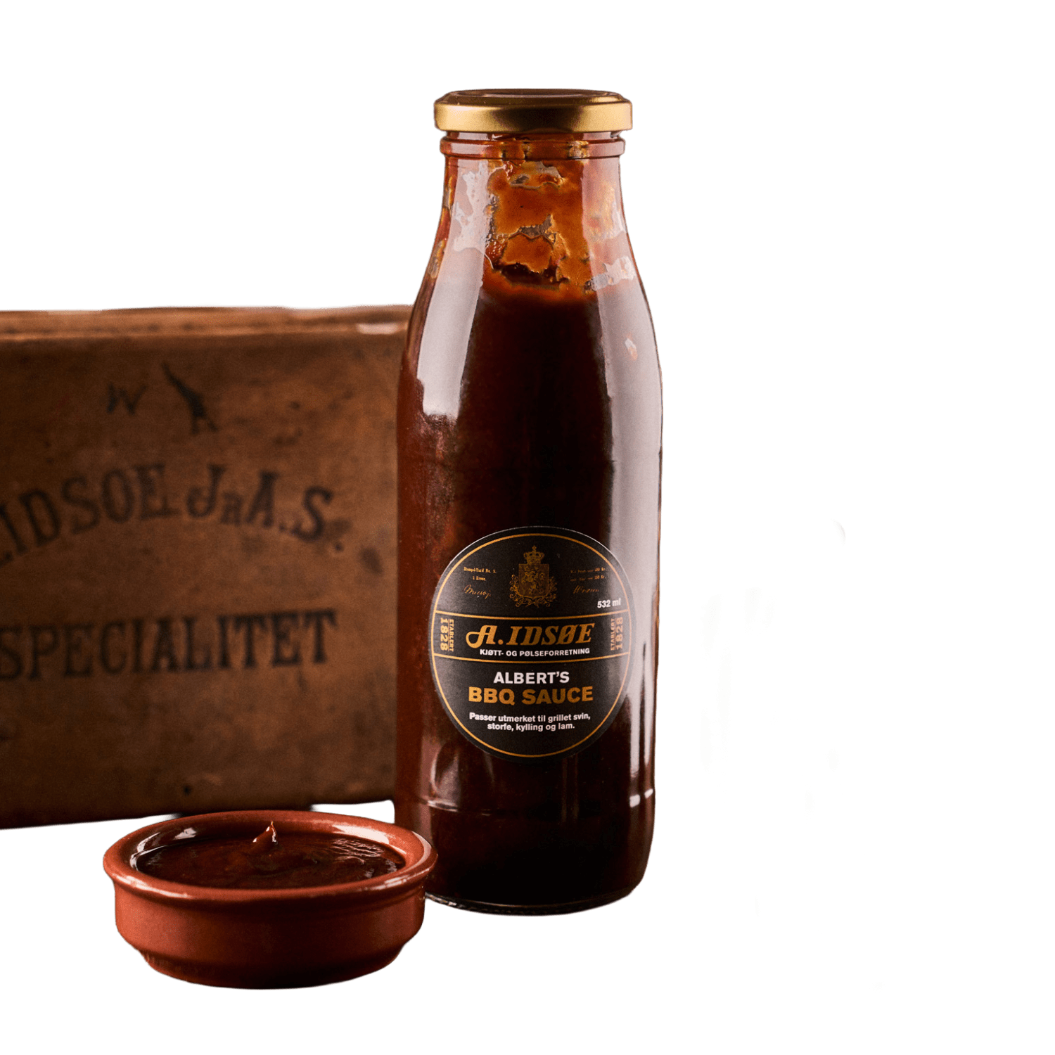 BBQ Saus 530ml, Idsøe