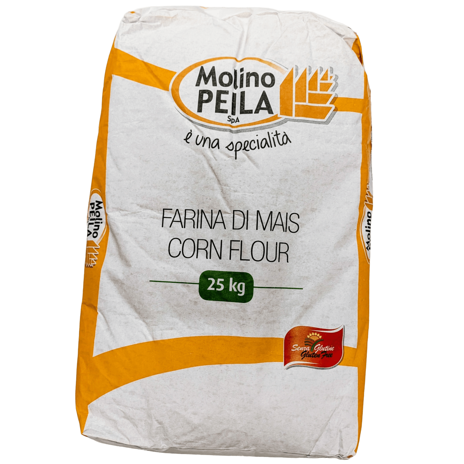 Farina di Granoturco Tipo Bramata in 25kg, Molini Bongiovanni
