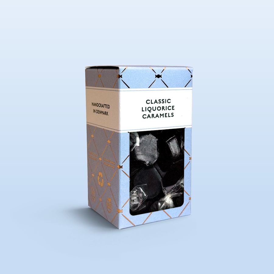 Classic Liquorice Caramels Tiny, Karamel Kompagniet