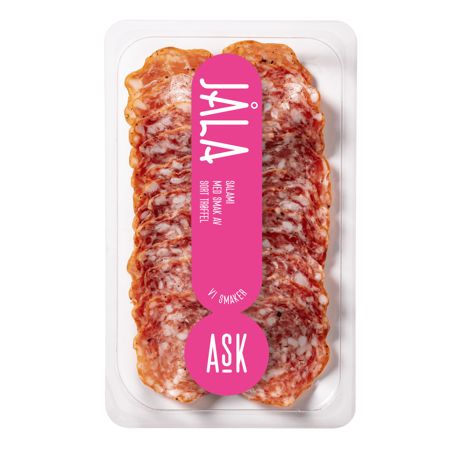 Jåla stor oppskåret 80g Delipack, Ask