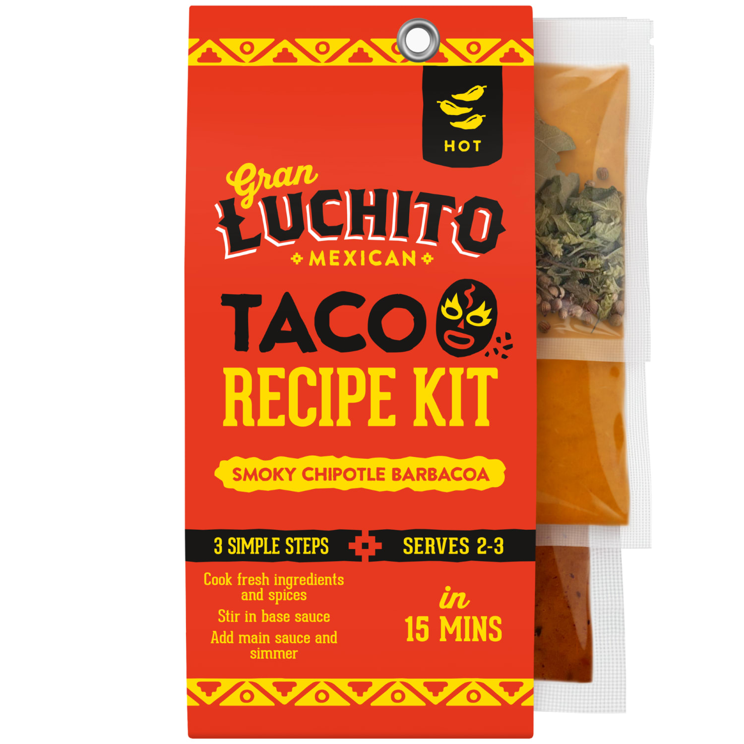 Barbacoa Recipe kit 300g, Gran Luchito