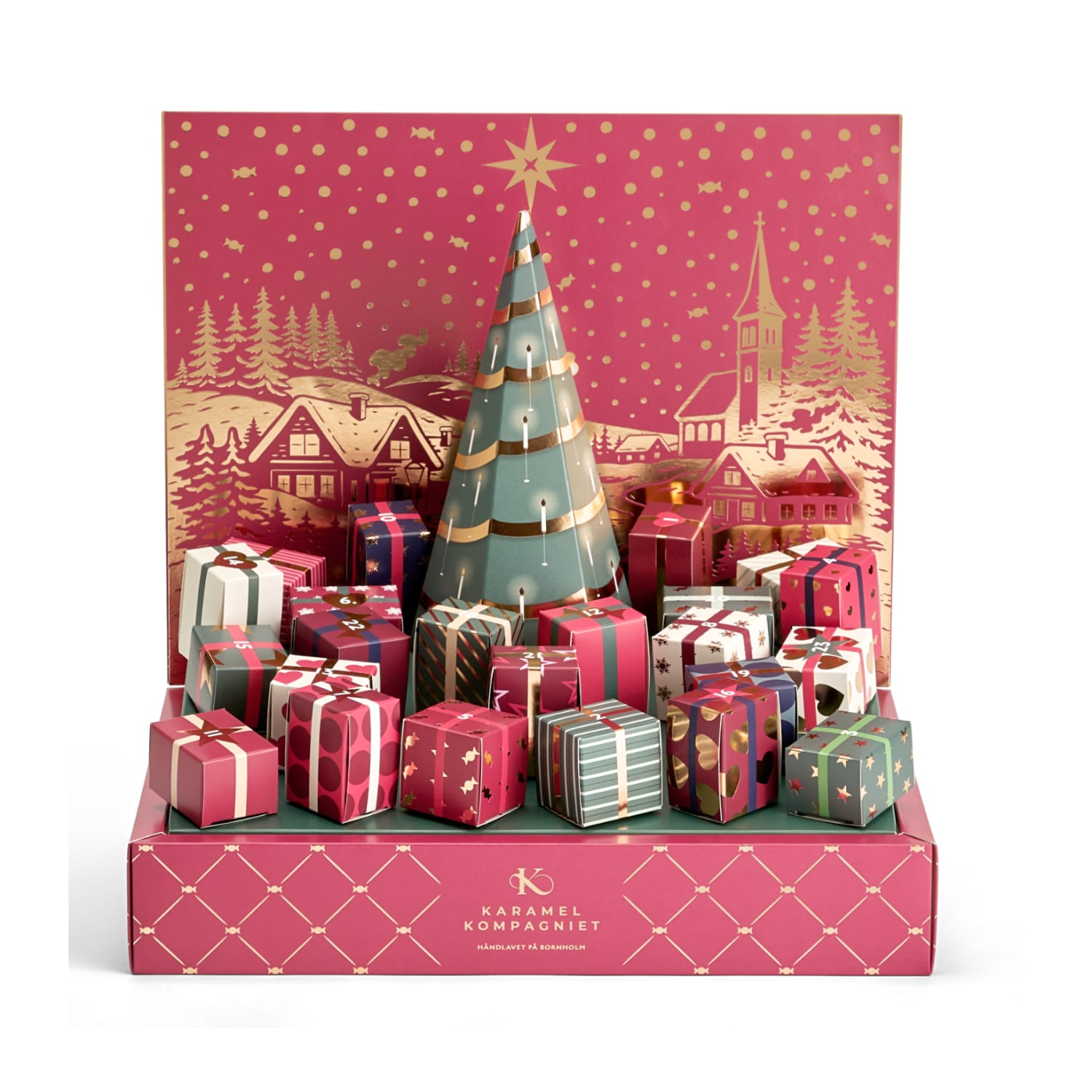 Karamel Kompagniets Julekalender 412g, Karamel Kompagniet