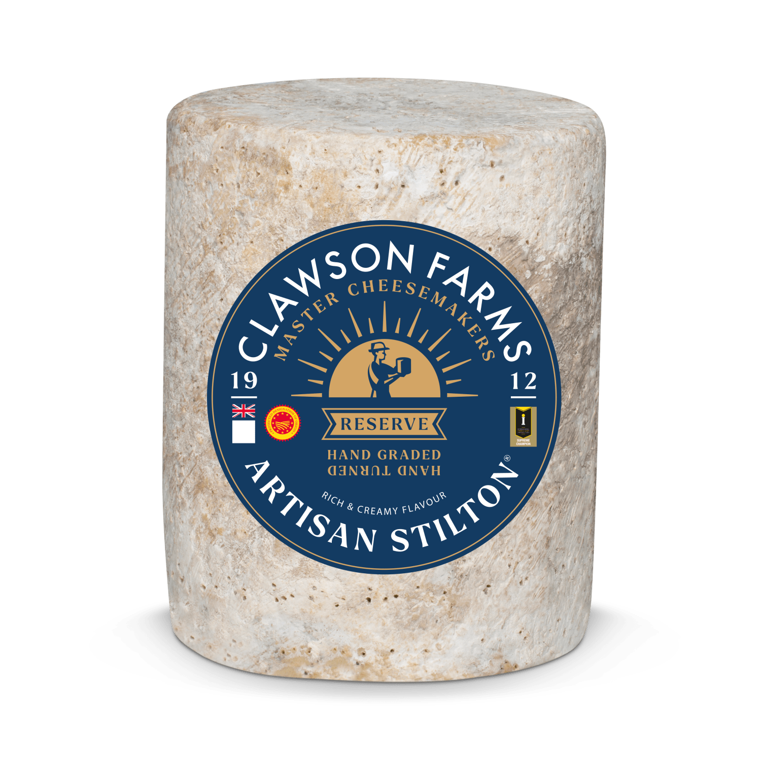 Blue stilton PDO Mini 2kg, Clawson Farms