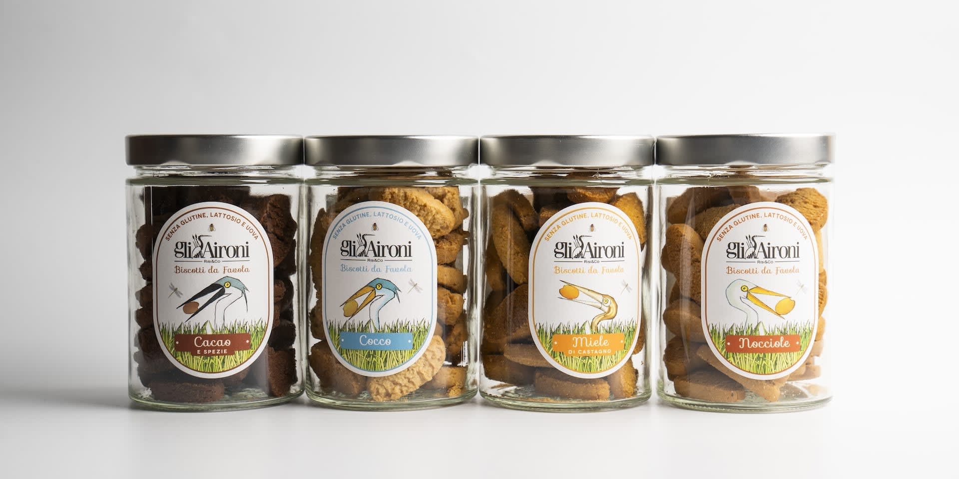 Ny gluten- og latosefri kjeks-serie fra Gli Arioni