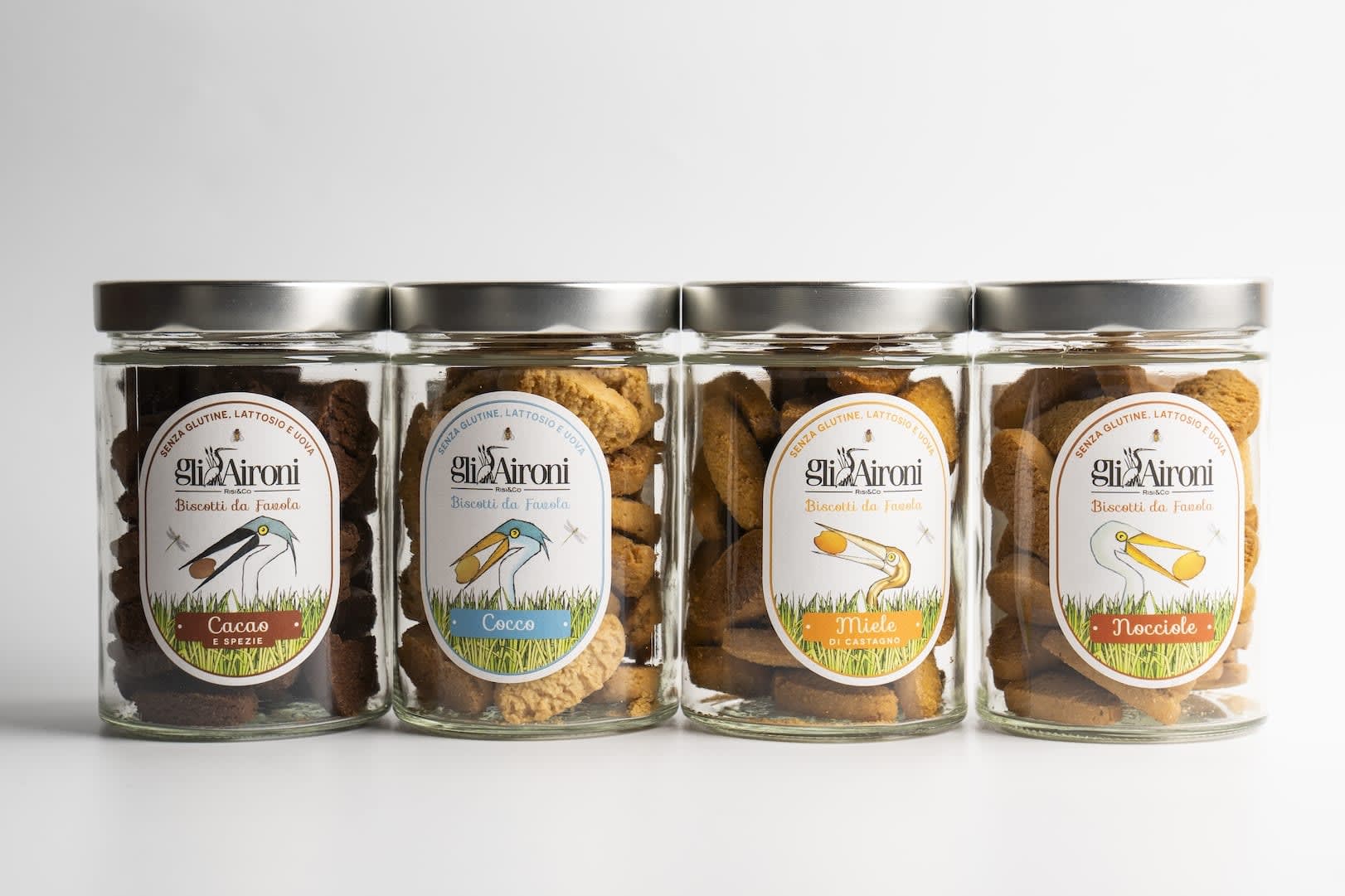 Ny gluten- og latosefri kjeks-serie fra Gli Arioni
