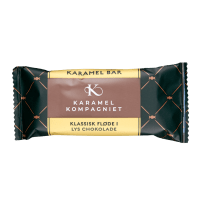 Karamel bar : Classic Creamy Caramel in Milk chocolate, 50g, Karamel Kompagniet