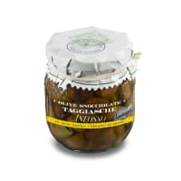Taggiasche Oliven uten stein (EVO) 185g, Anfosso