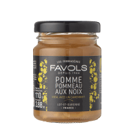 Delice de Pomme Pommeau Noix (Eple, rørsukker og valnøtt) 110g, Favols