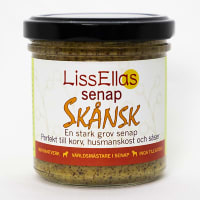 Skånsk sennep sterk og grov 150g, LissEllas