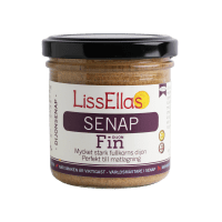Fin dijon usøtet sennep 150g, LissEllas