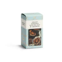 Creamy Caramels with sea salt & Liquorice Tiny 60g, Karamel Kompagniet