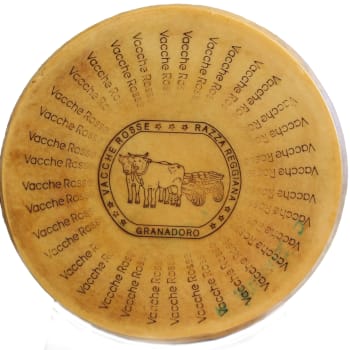 Parmigiano Reggiano DOP Vacche Rosso wheels 30mnd, Grana d Oro (hele hjul)