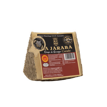 Manchego 6-8mnd Curado 250g rawmilk fermier, Pago de La Jaraba