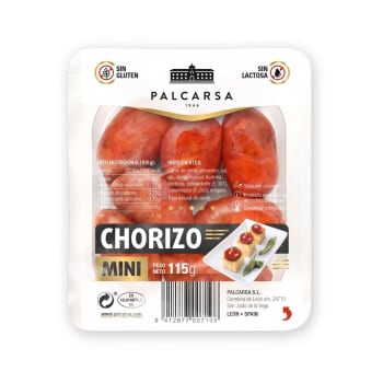 Chorizo Mini Picante 115g Palcarsa