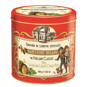 Panettone Classico metal tin Vintage 100g