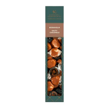Bornholm - Mixed Salty Caramels 216g, Karamel Kompagniet