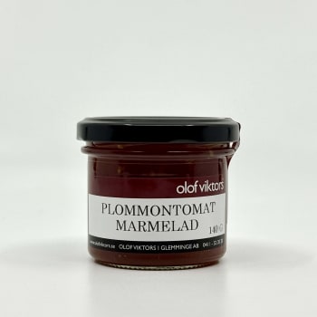 Rød plommetomatsyltetøy 140g, Olof Viktors