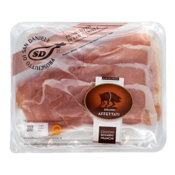 Prosciutto di San Daniele DOP oppskåret 100g, Edizioni Franchi