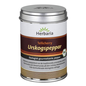 Tellicherry urskogspeppar  90g, Herbaria