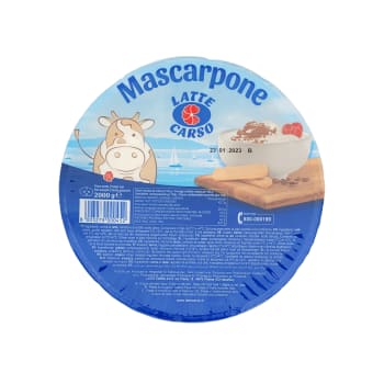 Mascarpone 2kg, Latte Carso