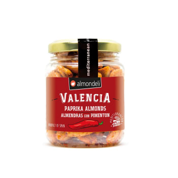 Valencia chili mandler 125g - u/skall saltristet chili, Almondeli