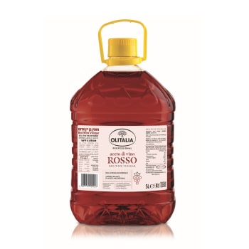 Red Wine Vinegar - rødvinsseddik 5 liter, Olitalia