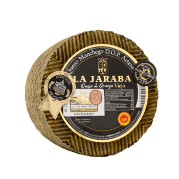 Manchego 9-12mnd Viejo 3kg rawmilk fermier, Pago de La Jaraba