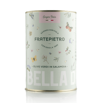 Olive Verdi Bella di Cerignola 4700ml, Fratepietro