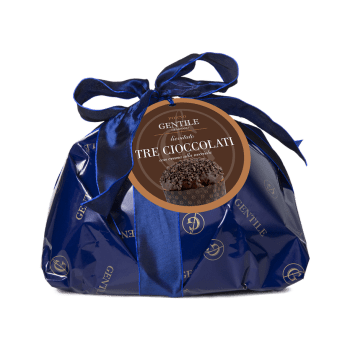 Panettone Cioccolati 1kg Hand-wrapped, Gentile