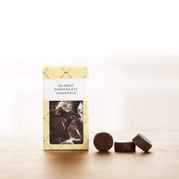 Classic Chocolate Caramels Tiny 60g, Karamel Kompagniet