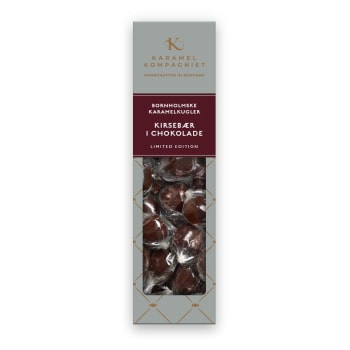 Kirsebær i sjokolade karamellkuler Ltd Ed. 109g, Karamel Kompagniet