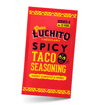 Spicy Taco Seasoning 28g, Gran Luchito