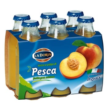 La Doria juice 50% 125 ml, Fersken