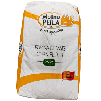 Farina di Granoturco Tipo Bramata in 25kg, Molini Bongiovanni