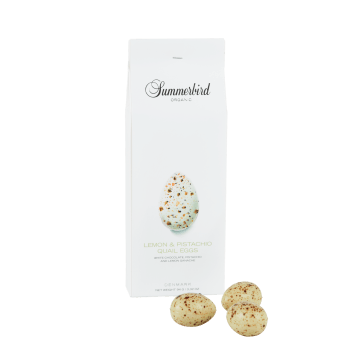 Vaktelegg Lemon & Pistachio 94g, Summerbird