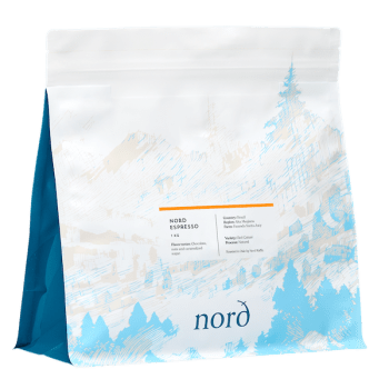 Nord Kaffe Espresso fra Brasil 1kg hele bønner