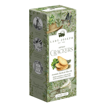 Aromatic herbs crackers 100g, Lady Joseph