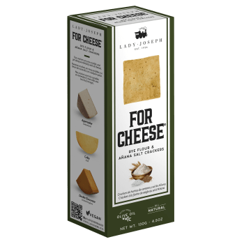 Ryeflour and anana salt cracker 130g, Lady Joseph