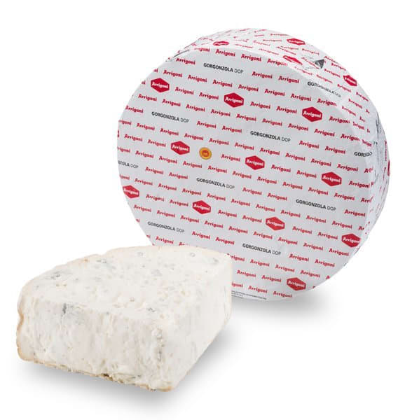 UTGÅTT Gorgonzola Dolce DOP  half wheel - spoon, Arrigoni