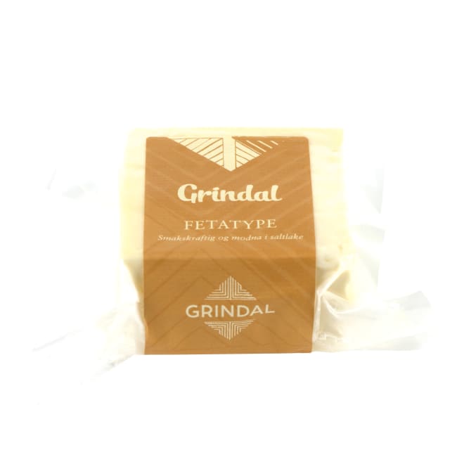 Grindal fetatype 700g økologisk modnet 6mnd, Grindal Ysteri